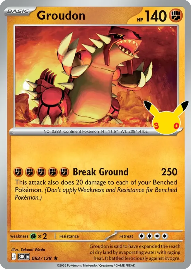 Groudon card image
