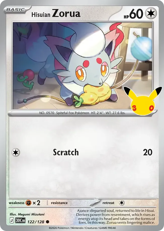 Hisuian Zorua card image