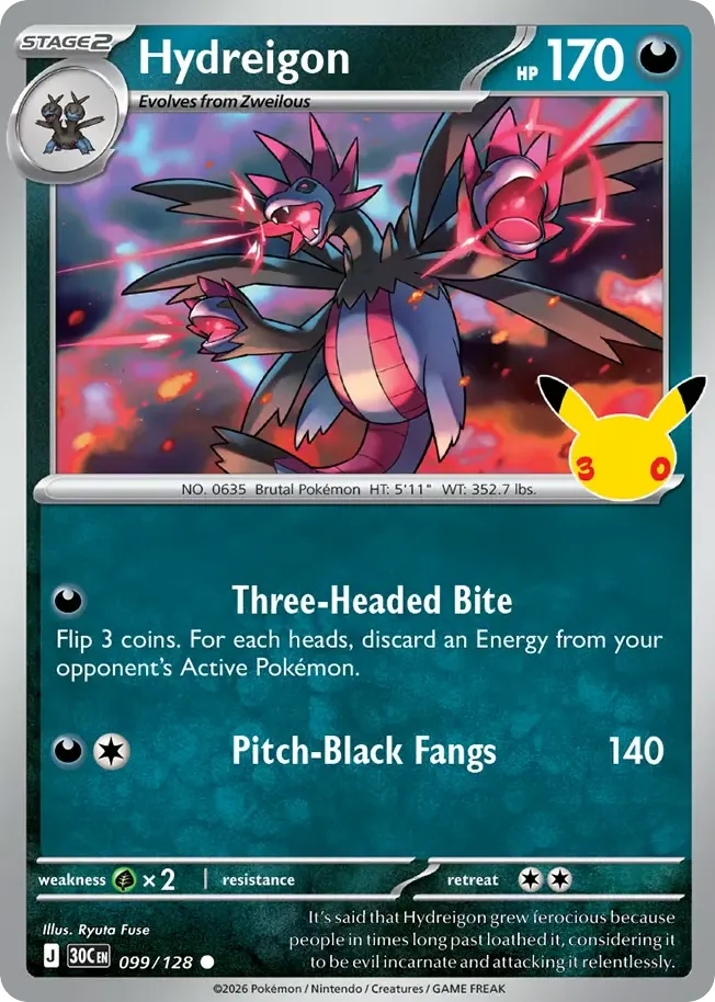 Hydreigon card image