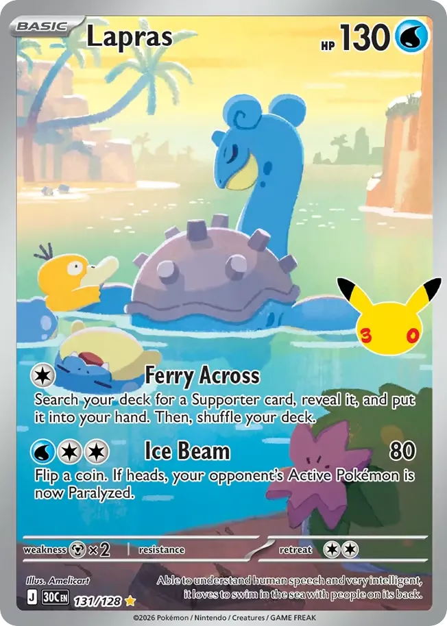 Lapras card image