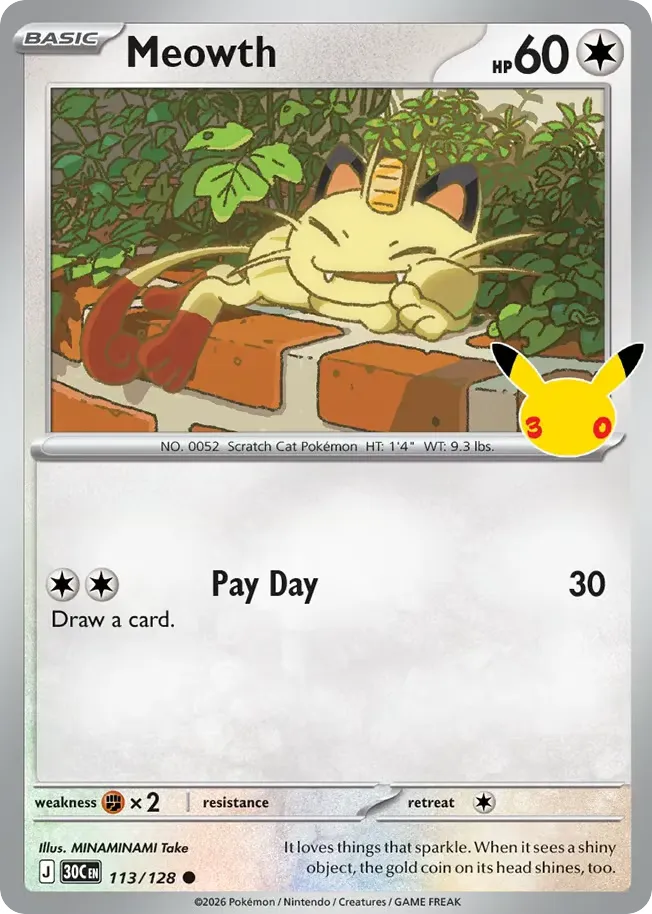 Meowth card image