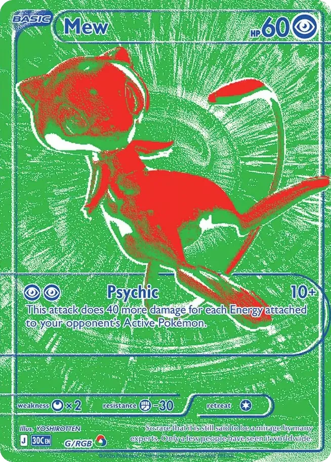 Mew #G card image