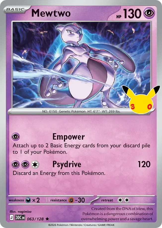 Mewtwo card image