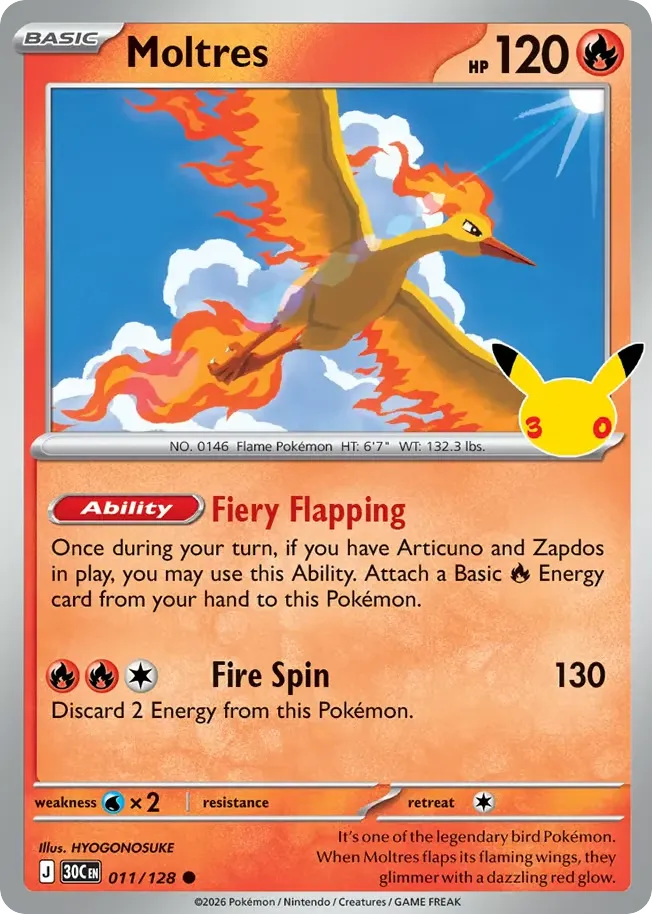 Moltres card image
