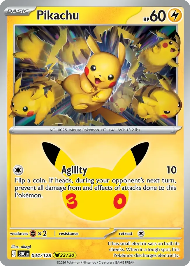 Pikachu card image