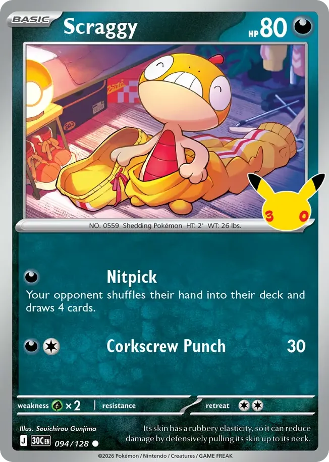 Scraggy card image