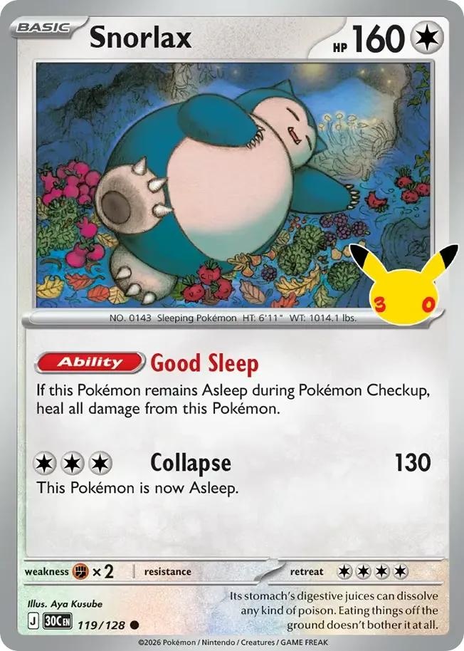 Snorlax card image