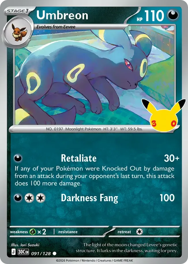 Umbreon card image