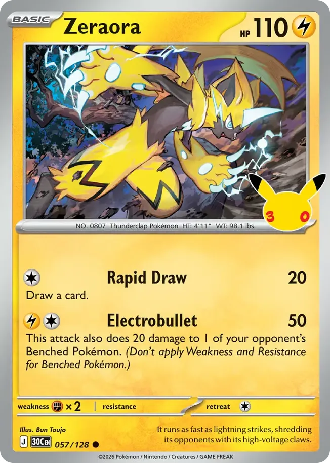 Zeraora card image