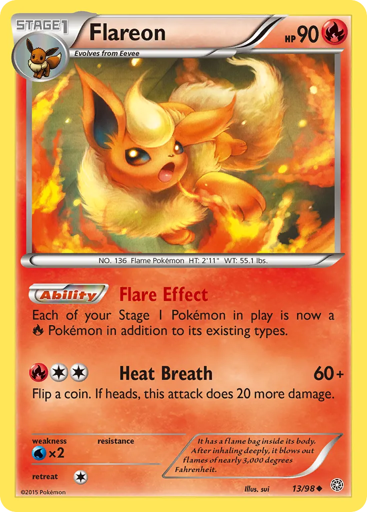 Flareon card image
