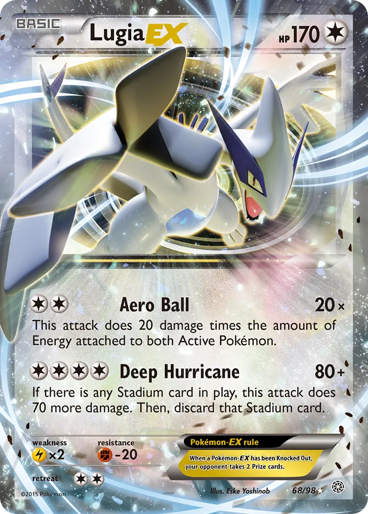 Lugia-EX card image