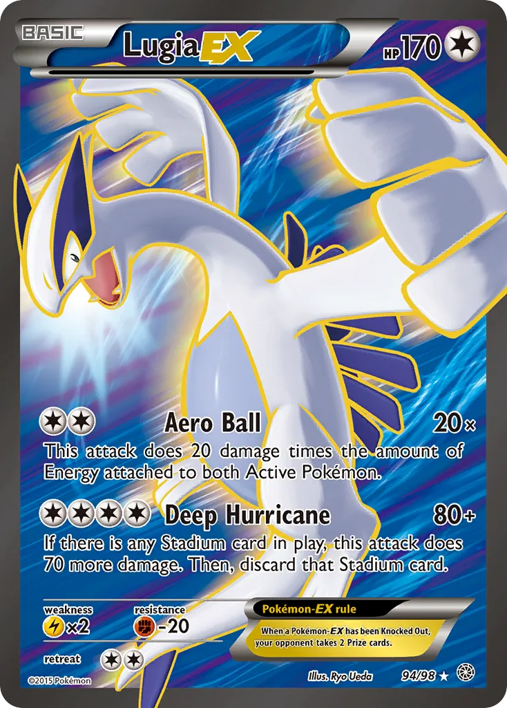 Lugia-EX #94 card image