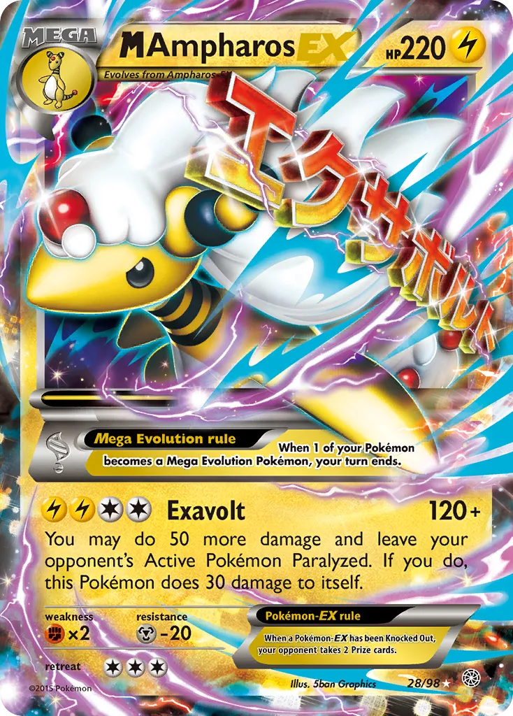 M Ampharos-EX card image