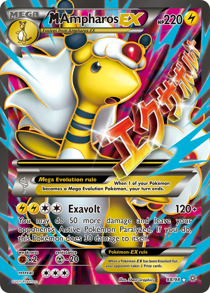 M Ampharos-EX card image