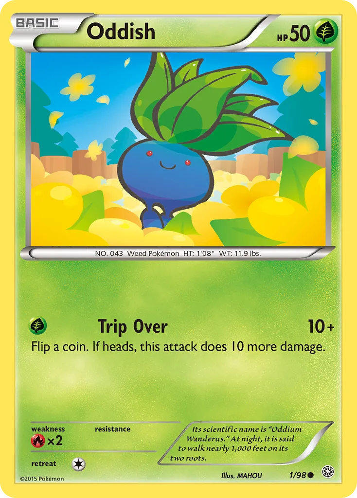 Oddish card image