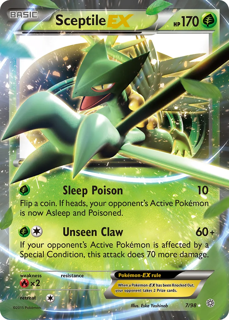 Sceptile-EX card image