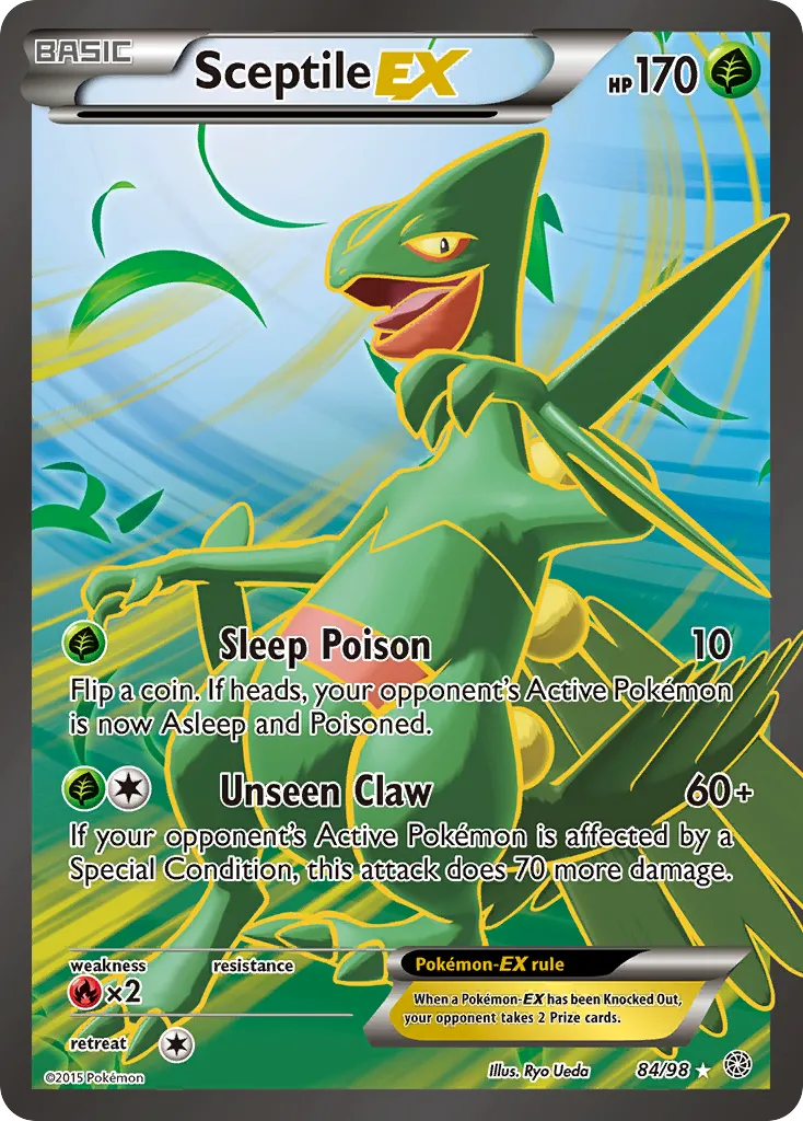 Sceptile-EX card image