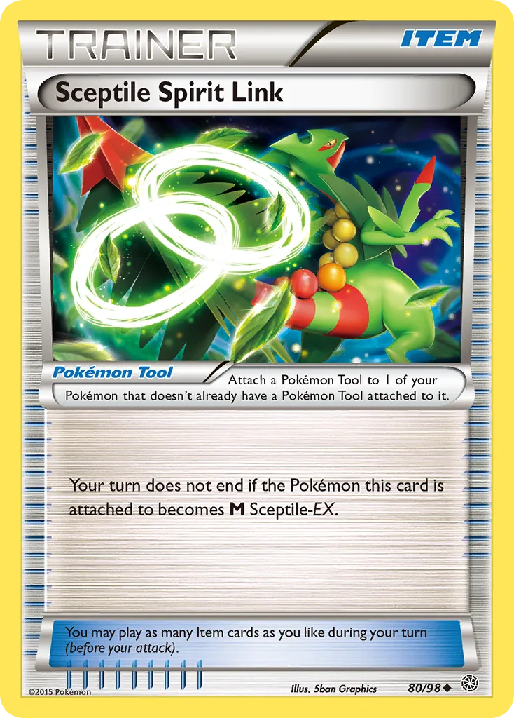 Sceptile Spirit Link card image