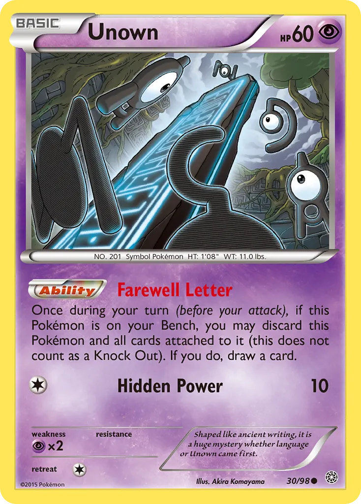 Unown card image
