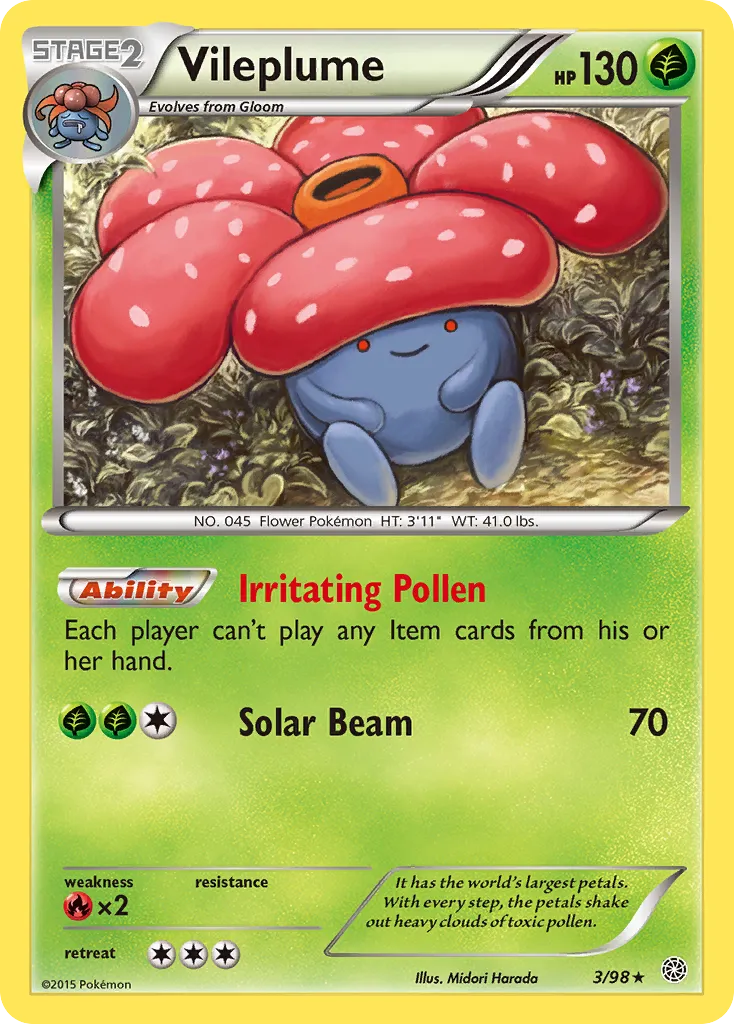 Vileplume card image