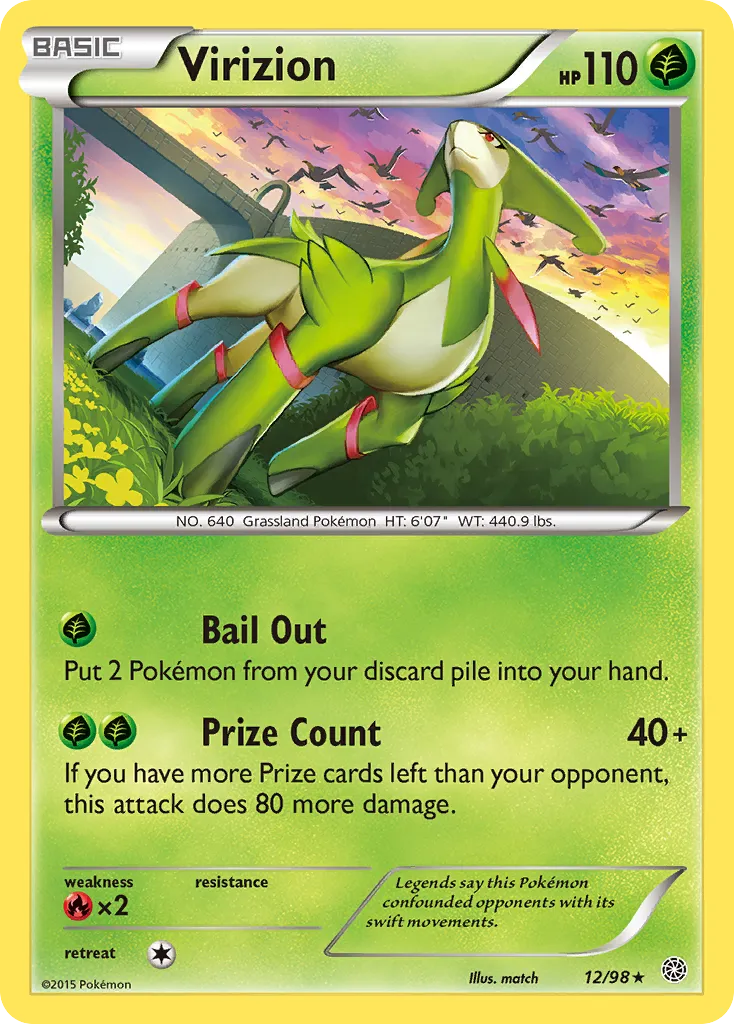Virizion card image