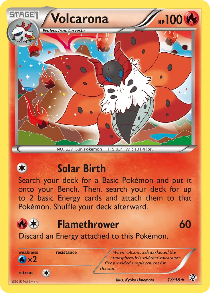 Volcarona card image