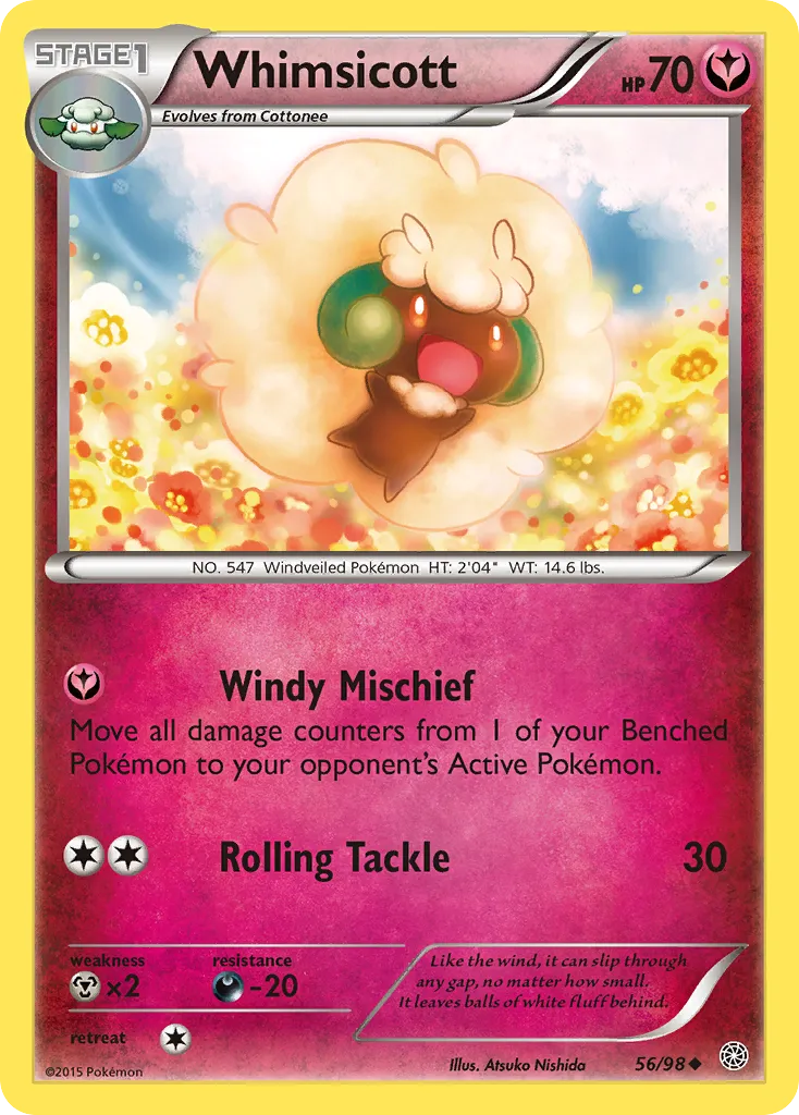 Whimsicott card image