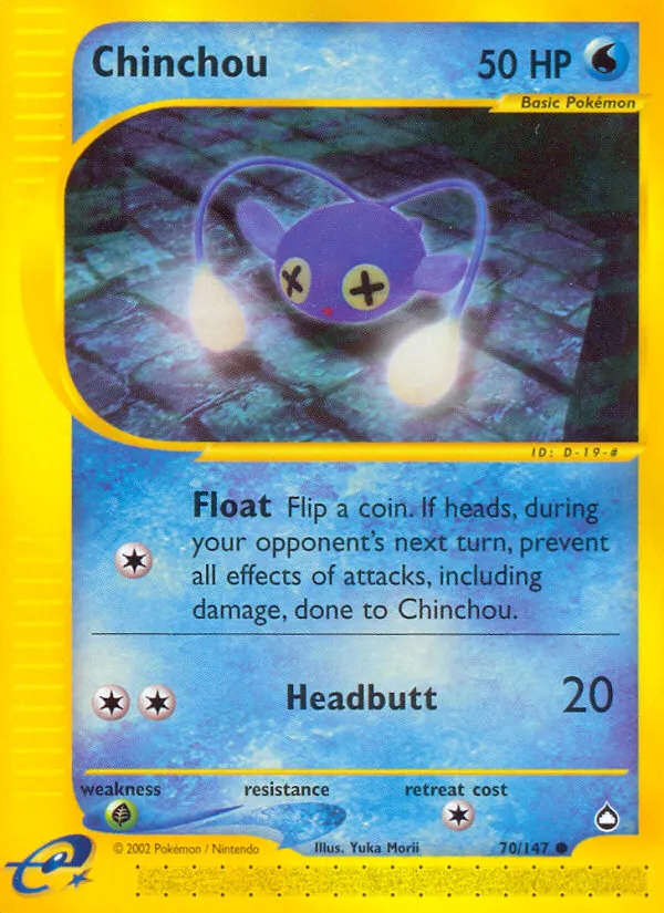 Chinchou card image
