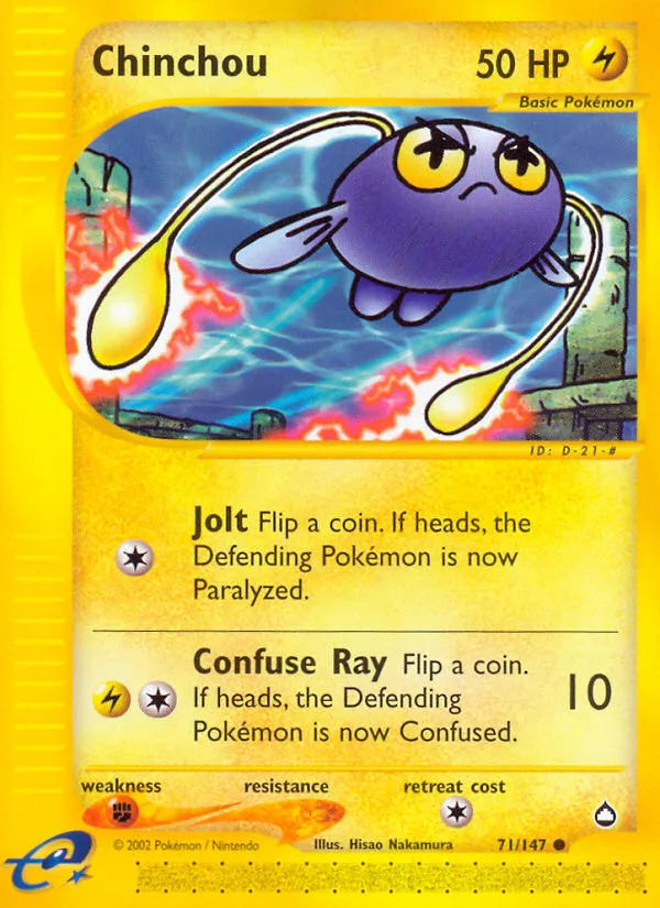 Chinchou card image