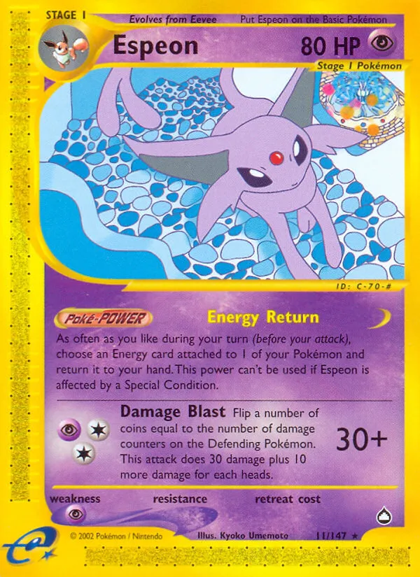 Espeon card image