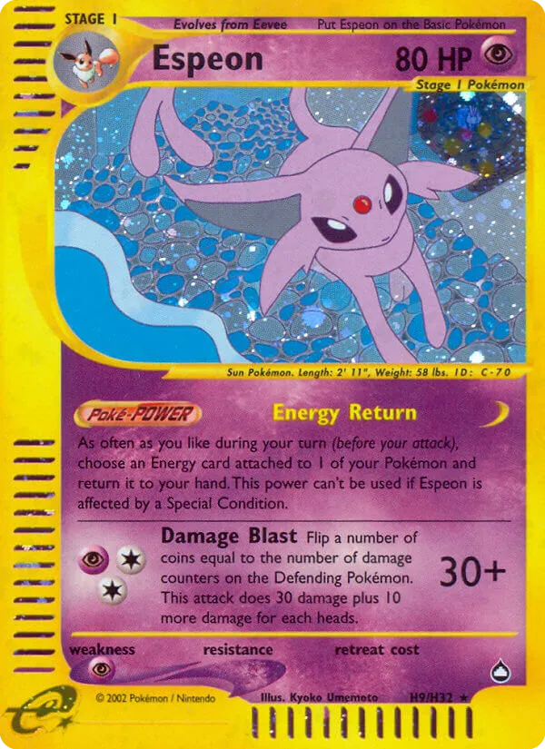 Espeon card image