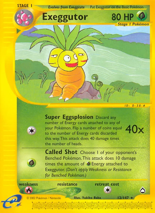 Exeggutor card image