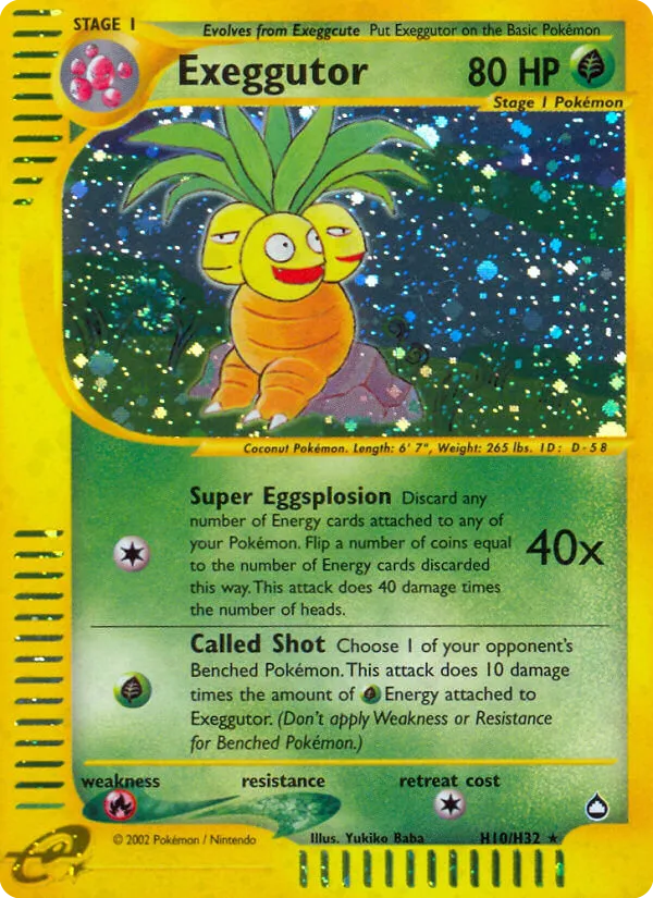 Exeggutor card image