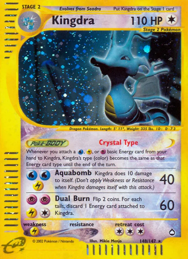 Kingdra #148 card image