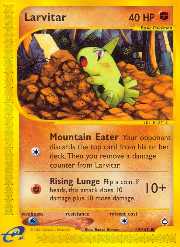 Larvitar card image