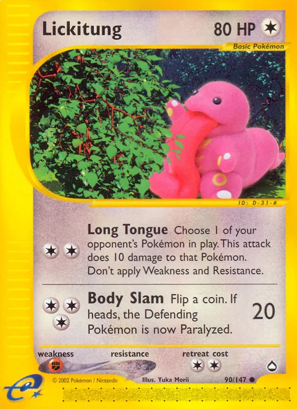Lickitung card image