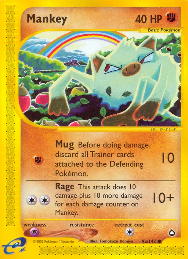 Mankey card image