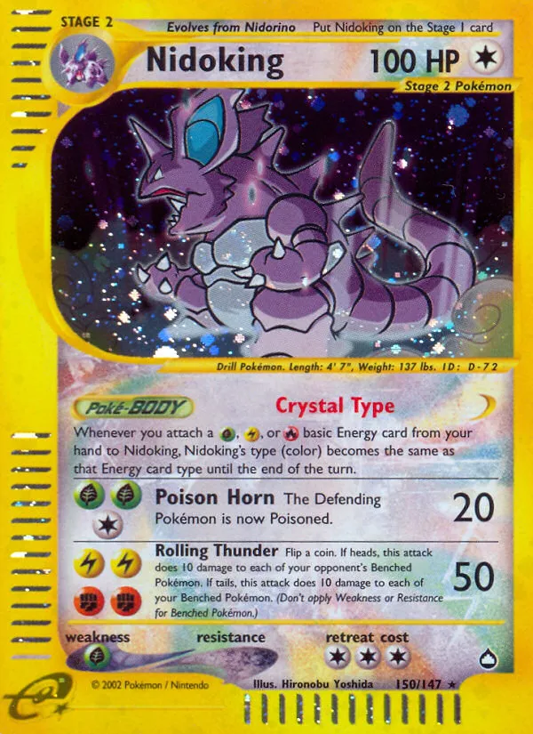 Nidoking #150 card image