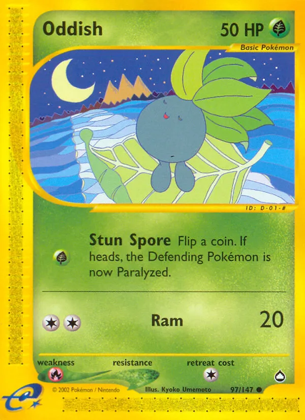 Oddish card image