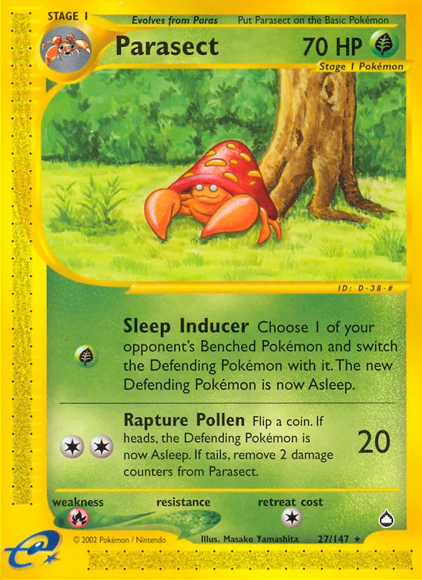 Parasect card image