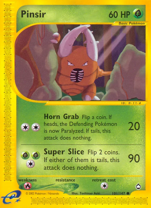 Pinsir card image