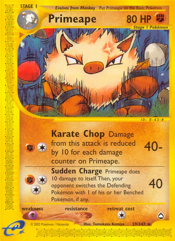 Primeape card image