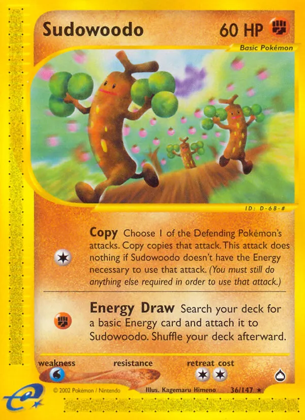 Sudowoodo card image