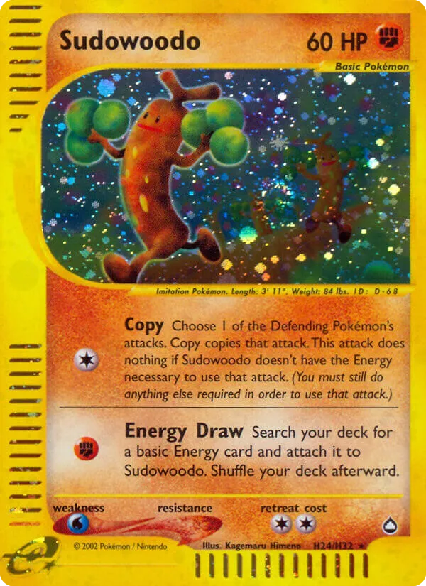Sudowoodo card image