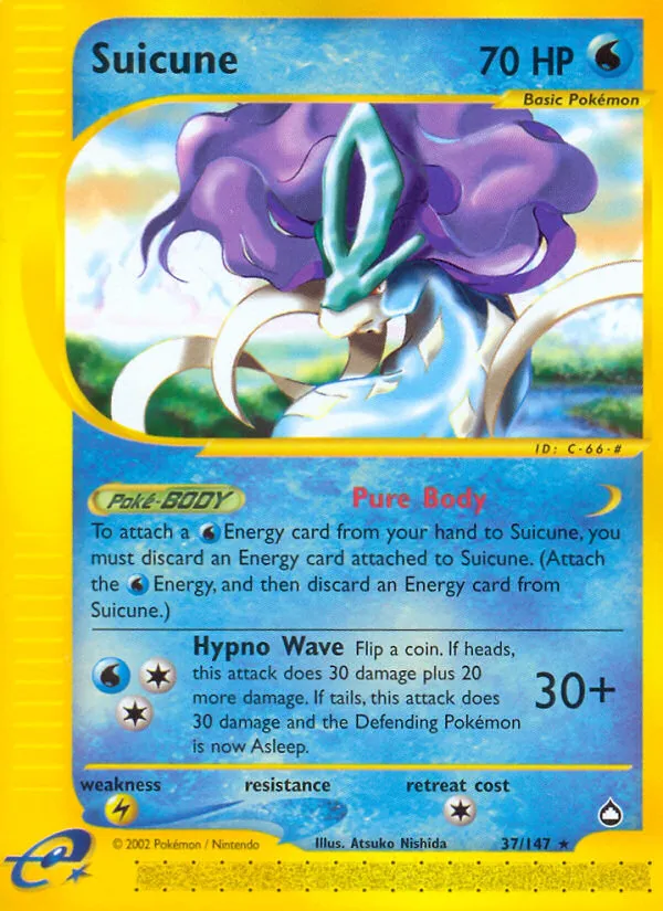Suicune card image