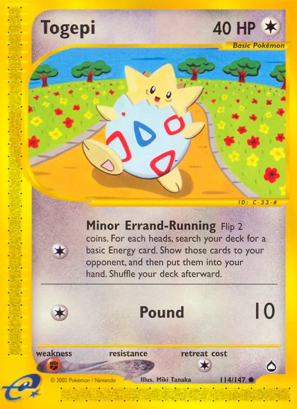 Togepi card image