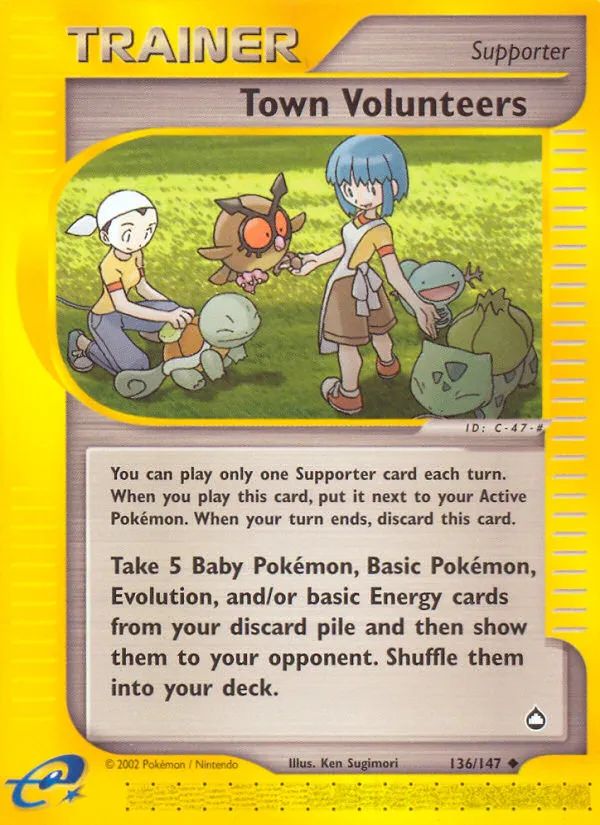 Town Volunteers card image