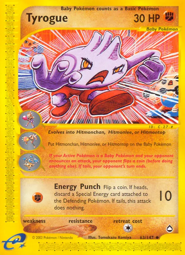 Tyrogue card image