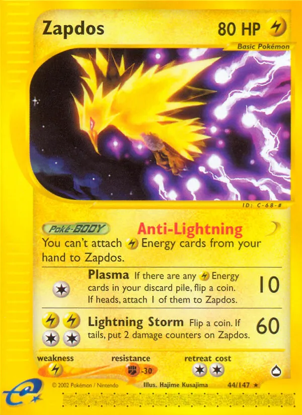 Zapdos card image