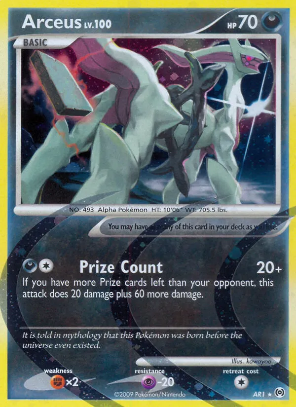 Arceus card image